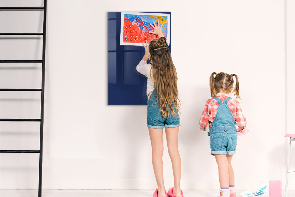 Magnetic dry erase board Magnetic board for photos and notes