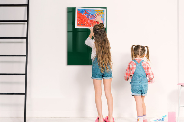Dry erase board magnetic Magnetic board for photos and notes