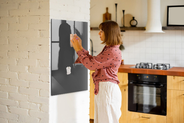 Magnetic dry erase board Magnetic board for notes and photos