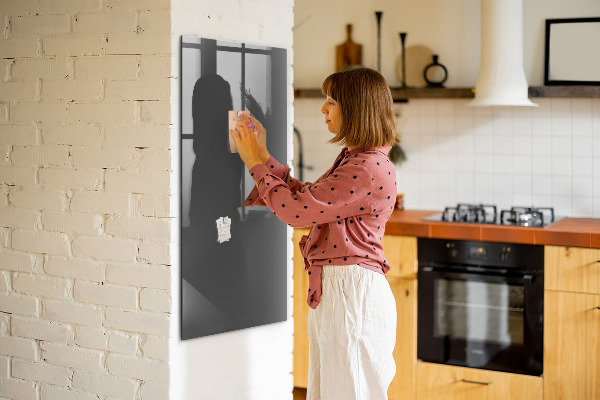 Magnetic dry erase board Magnetic board for notes and photos