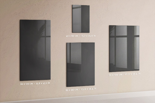 Magnetic dry erase board Magnetic board for notes and photos