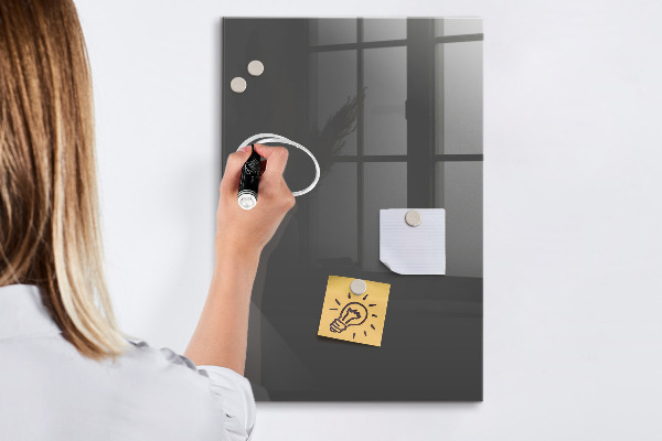 Magnetic dry erase board Magnetic board for notes and photos