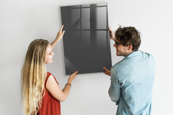 Magnetic dry erase board Magnetic board for notes and photos