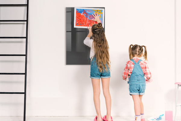 Magnetic dry erase board Magnetic board for notes and photos