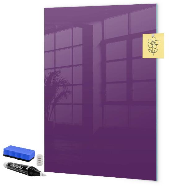 A colorful board for notes and photos