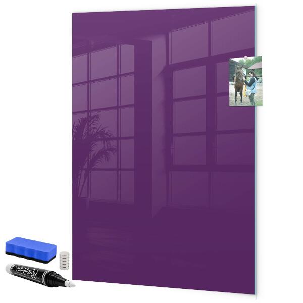 Dry erase board magnetic A colorful board for notes and photos