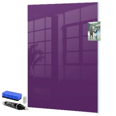 Dry erase board magnetic A colorful board for notes and photos