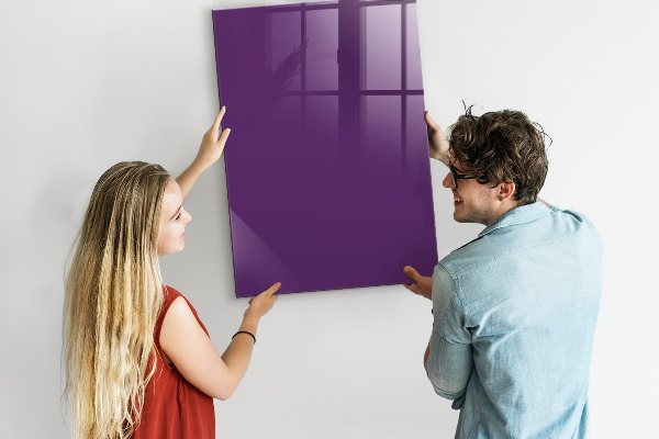 Dry erase board magnetic A colorful board for notes and photos