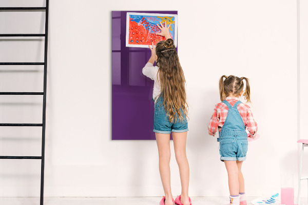 Dry erase board magnetic A colorful board for notes and photos