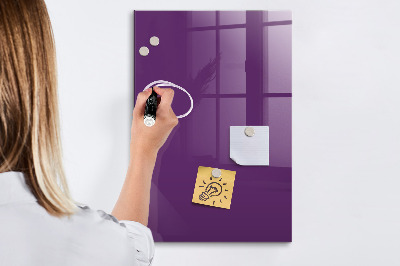 Dry erase board magnetic A colorful board for notes and photos