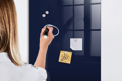Magnetic dry erase board Modern board for notes and photos