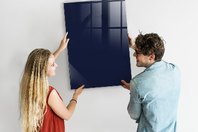 Magnetic dry erase board Modern board for notes and photos