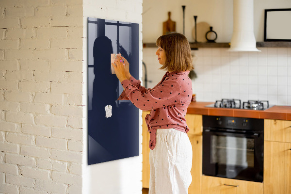 Magnetic dry erase board Modern board for notes and photos