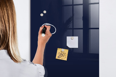 Magnetic dry erase board Modern board for notes and photos