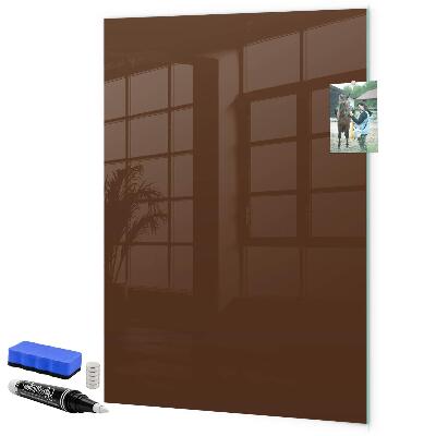 Dry erase board magnetic A stylish board for notes and photos