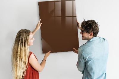 Dry erase board magnetic A stylish board for notes and photos