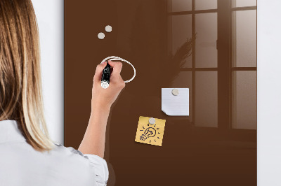 Dry erase board magnetic A stylish board for notes and photos