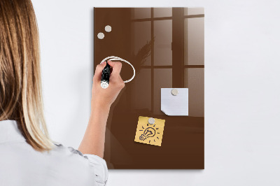 Dry erase board magnetic A stylish board for notes and photos