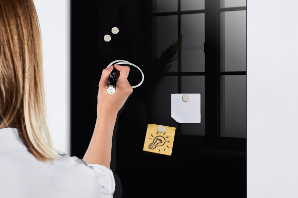 Magnetic dry erase board Magnetic board for notes and photos