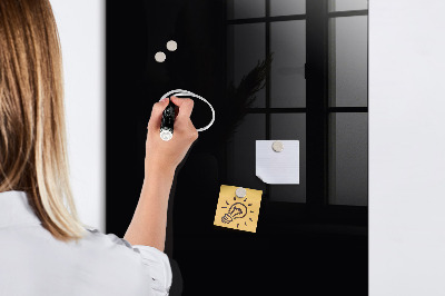 Magnetic dry erase board Magnetic board for notes and photos