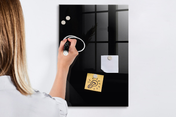 Magnetic dry erase board Magnetic board for notes and photos