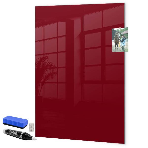 Dry erase board magnetic Magnetic board for notes and photos