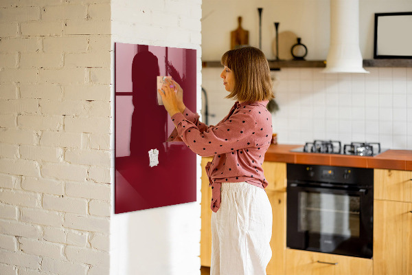 Dry erase board magnetic Magnetic board for notes and photos