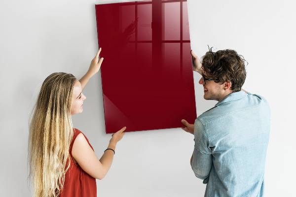 Dry erase board magnetic Magnetic board for notes and photos