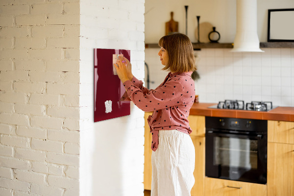 Dry erase board magnetic Magnetic board for notes and photos