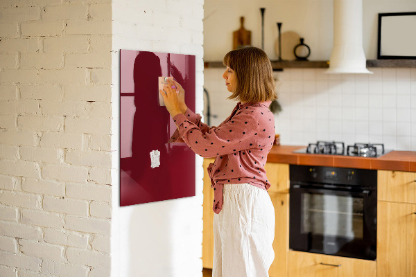 Dry erase board magnetic Magnetic board for notes and photos