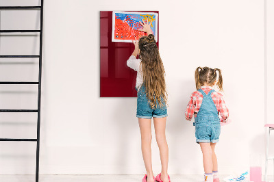 Dry erase board magnetic Magnetic board for notes and photos