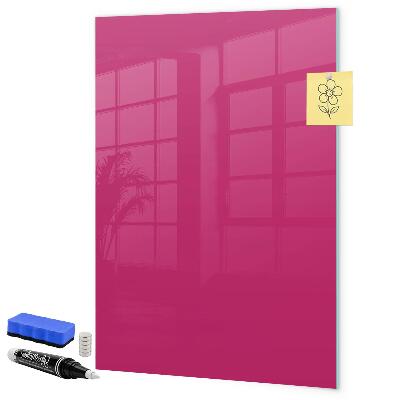 Dry erase board magnetic A colorful board for notes and photos