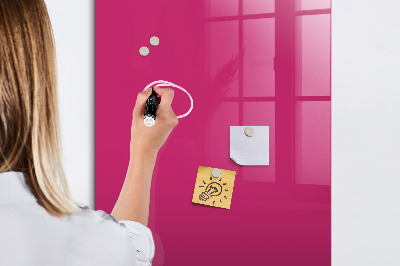 Dry erase board magnetic A colorful board for notes and photos