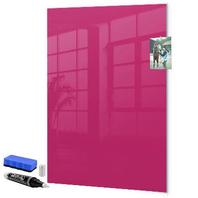 Dry erase board magnetic A colorful board for notes and photos
