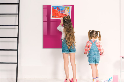 Dry erase board magnetic A colorful board for notes and photos