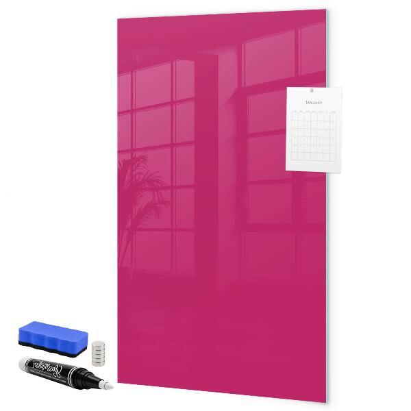 Dry erase board magnetic A colorful board for notes and photos