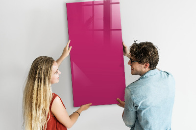 Dry erase board magnetic A colorful board for notes and photos