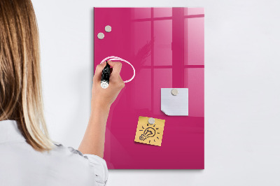 Dry erase board magnetic A colorful board for notes and photos