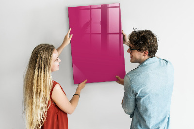 Dry erase board magnetic A colorful board for notes and photos