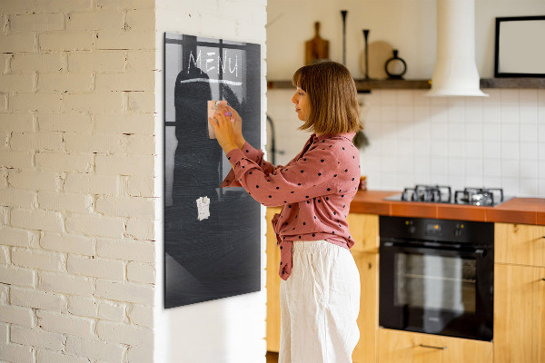 Dry erase board magnetic Note and photo board