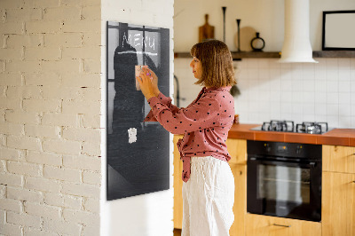 Dry erase board magnetic Note and photo board