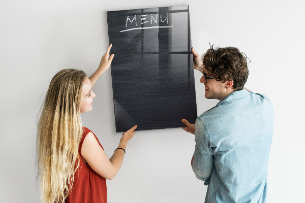 Dry erase board magnetic Note and photo board