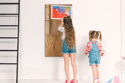 Magnetic dry erase board Magnetic board for photos and notes
