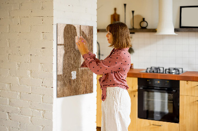 Magnetic dry erase board Magnetic board for photos and notes