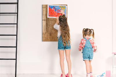 Magnetic dry erase board Magnetic board for photos and notes