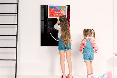 Dry erase board magnetic Magnetic board for photos and notes