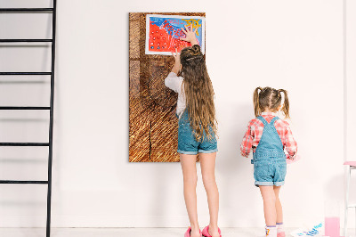 Dry erase board magnetic Memo board with magnets and photos