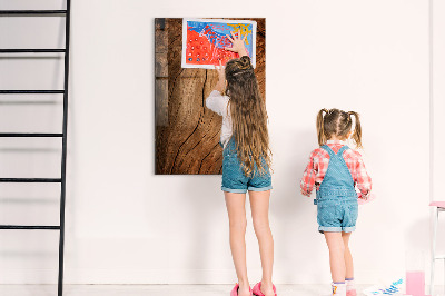 Dry erase board magnetic A cozy place for memories and notes