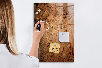 Dry erase board magnetic A cozy place for memories and notes