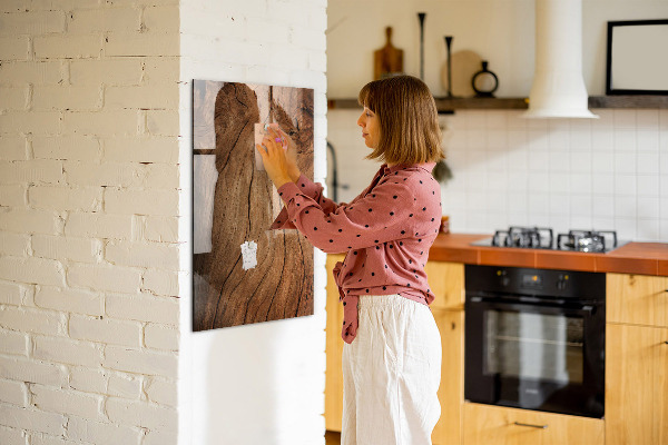 Dry erase board magnetic A cozy place for memories and notes